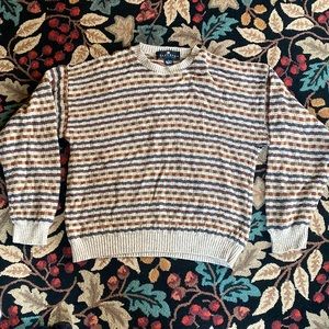 Earthy Neutral Toned Cozy Sweater